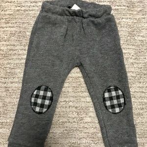 Zara gender neutral grey patchwork sweatpants
